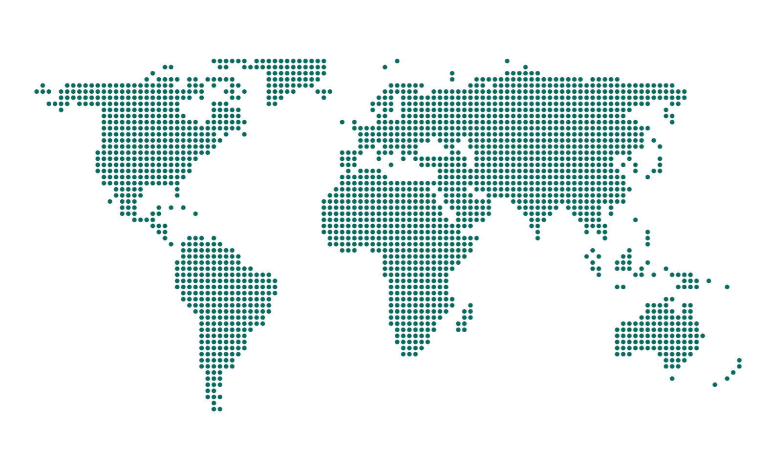 World map showing international color measurement instrument shipping coverage